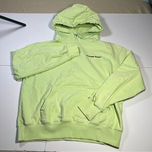 Future Saint Large Hoodie Light Green Made in USA Minimal Streetwear Limited